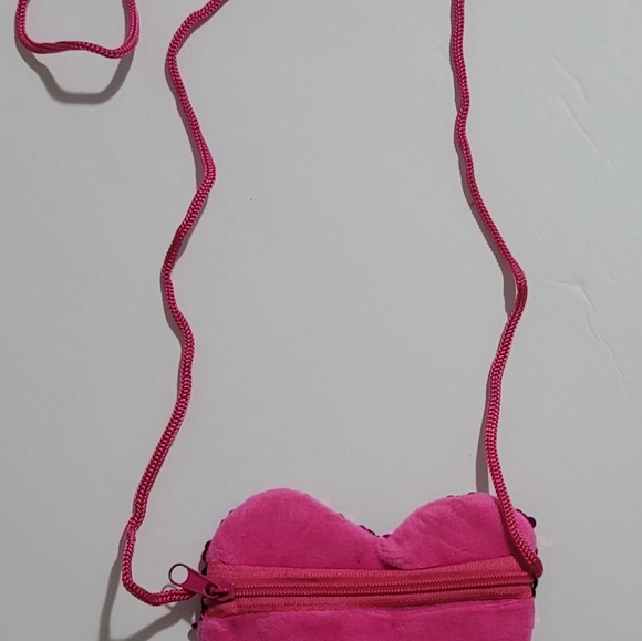 Sequin flip purse heart shape - Picture 3 of 4